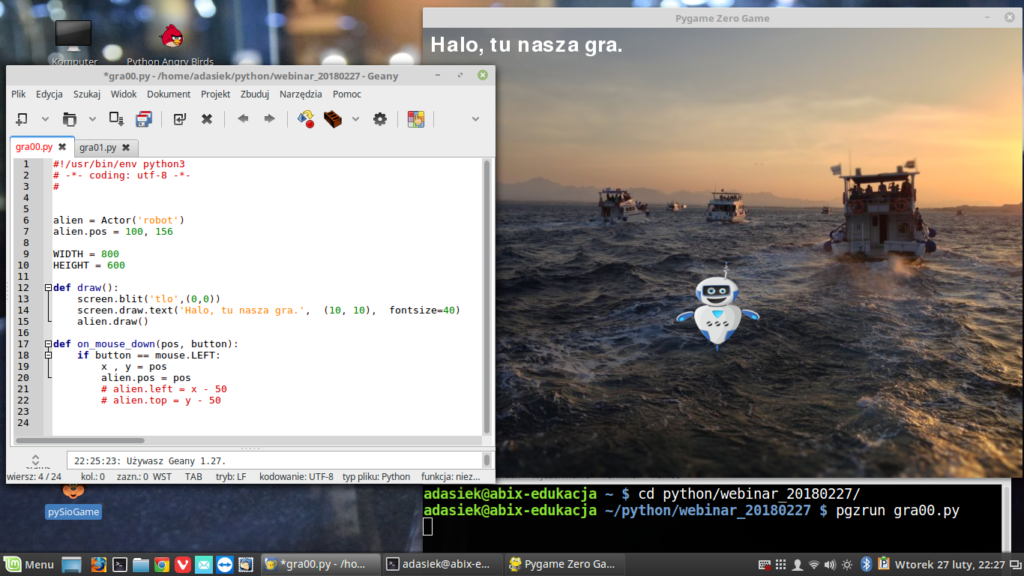 Python i proste gry - nawet dla 5 klasy SP - Superbelfrzy RP